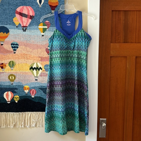Prana Amaya Racerback Dress in Ibiza Print - Picture 16 of 17